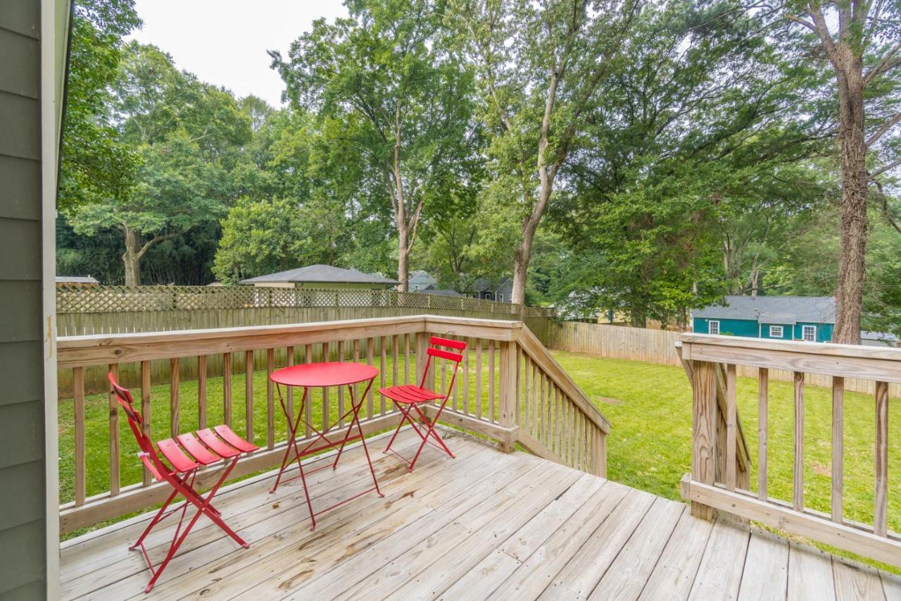 Modern Cozy Bungalow In East Atlanta Village Dış mekan fotoğraf
